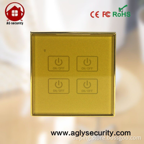 Touched Wifi Smart Switch 1/2/3/4 Loop 2015 New Home Automation